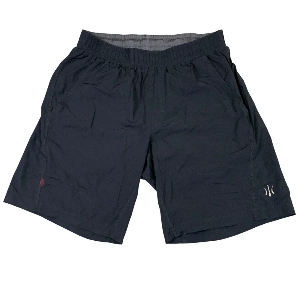 Rhone Mens Black Athletic Training Shorts 7 Inch Inseam Size Medium M Activewear